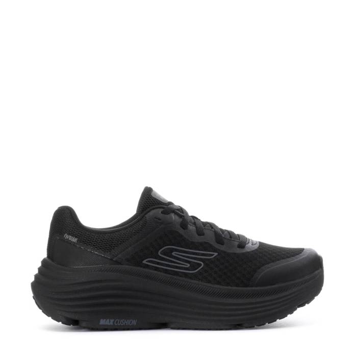 スケッチャーズ Skechers 【 Max Cushion Endeavor Womens Black 】 マックス レディース 黒いこと 黒いこと