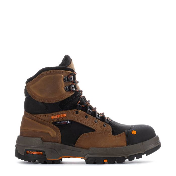 ウルヴァリン Wolverine 【 Legend Dura Shocks Wp Comp Toe Mens Tan 】 Legend 言い伝え メンズ