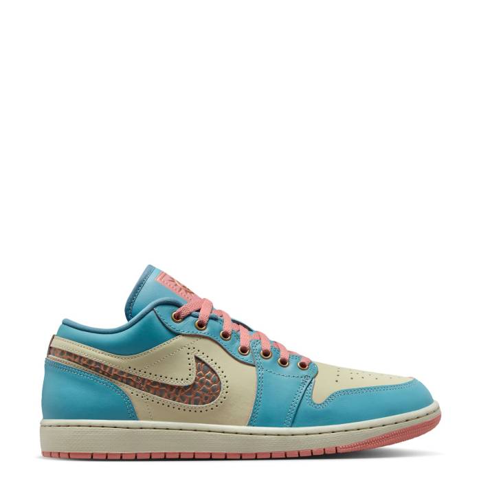 ナイキ ジョーダン Jordan 【 Aj 1 Low Se Mens (Ddm) Denim Turq/Smokey Blue/Red Stardust 】 メンズ デニム 青色 ブルー Red 赤・レッド