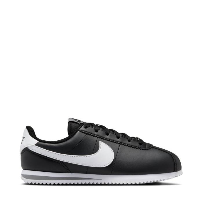 ナイキ Nike 【 Cortez Youth Black/White/Cool Grey 】 コルテッツ ジュニア キッズ 黒色 ブラック 白色 ホワイト クール 灰色 グレー｜スニケス