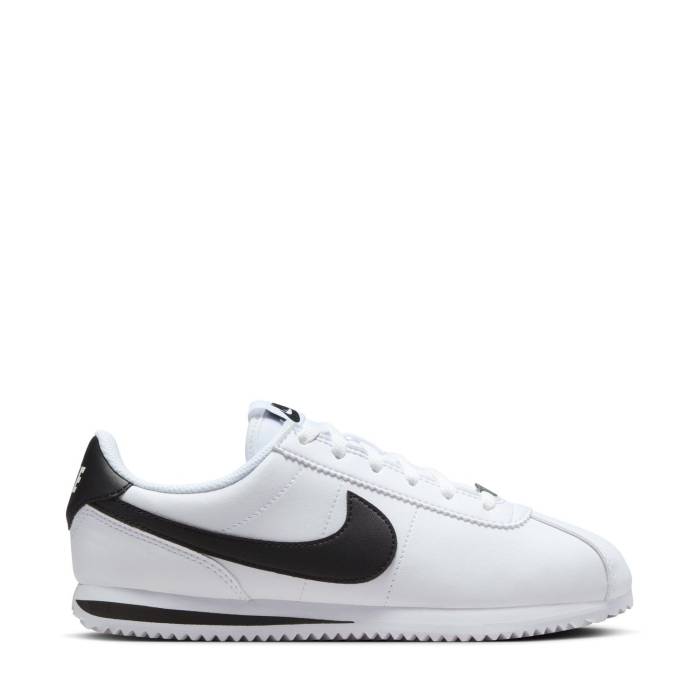ナイキ Nike 【 Cortez Youth White/Black 】 コルテッツ ジュニア キッズ 白色 ホワイト 黒色 ブラック