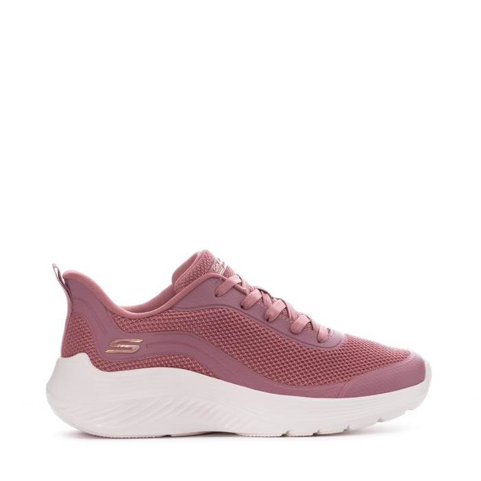 スケッチャーズ Skechers 【 Bobs Squad Waves Womens Rose 】 ボブズ レディース Rose サクラ色