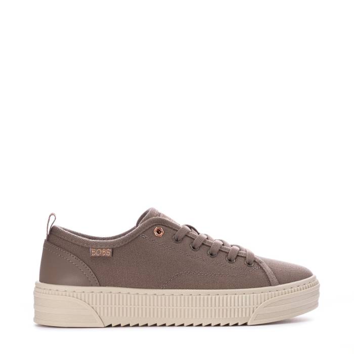 スケッチャーズ Skechers 【 Bobs Copa Womens Taupe Canvas 】 ボブズ レディース