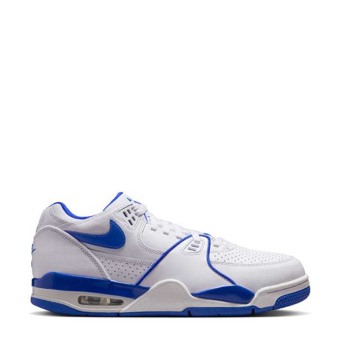 ナイキ Nike 【 Air Flight 89 Mens White/Hyper Royal/Summit White 】 Flight 飛行 メンズ 白いこと 白いこと
