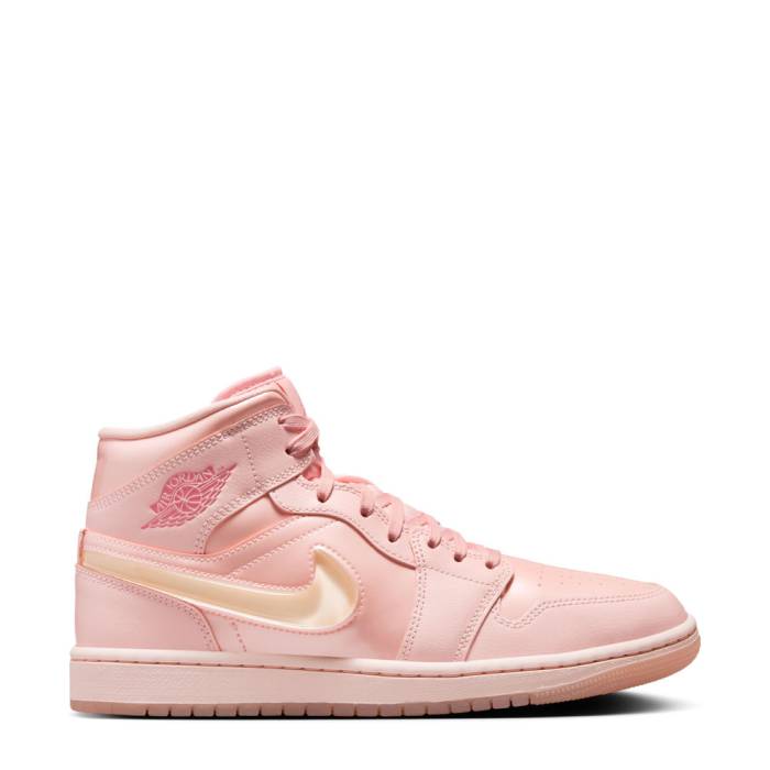 ナイキ ジョーダン Jordan 【 Aj 1 Mid Se Womens Washed Coral/Pink Salt 】 ミッド レディース pink サクラ色
