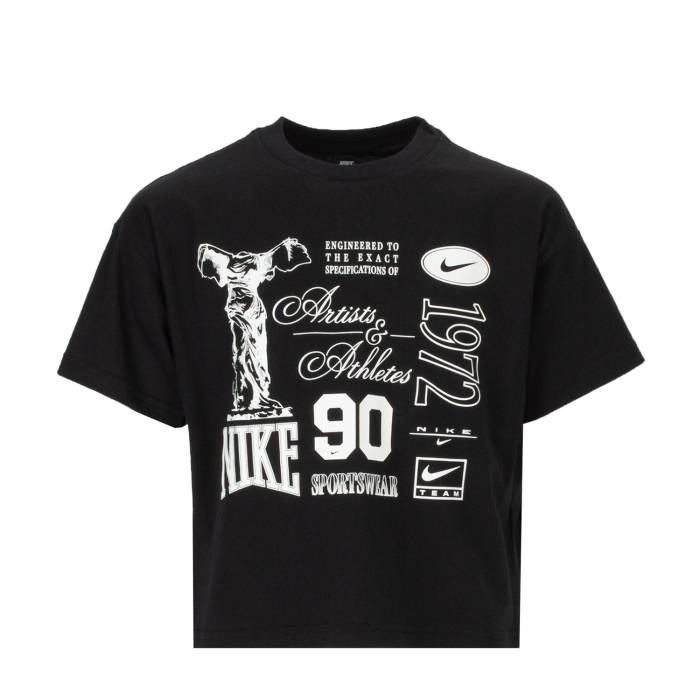 ナイキ Nike 【 Dance Tee Youth Black 】 ダンス Tシャツ ジュニア キッズ 黒色 ブラック