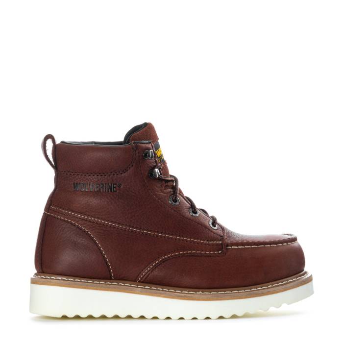 ウルヴァリン Wolverine 【 6' Work Wedge Steel Toe Mens Rust 】 ウェッジ Steel スティール メンズ