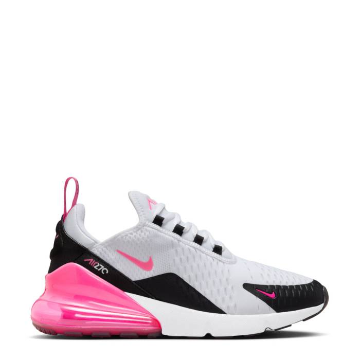ナイキ Nike 【 Air Max 270 Womens White/Hyper Pink/Black/White 】 マックス レディース 白色 ホワイト pink ピンク 黒色 ブラック|スニケス