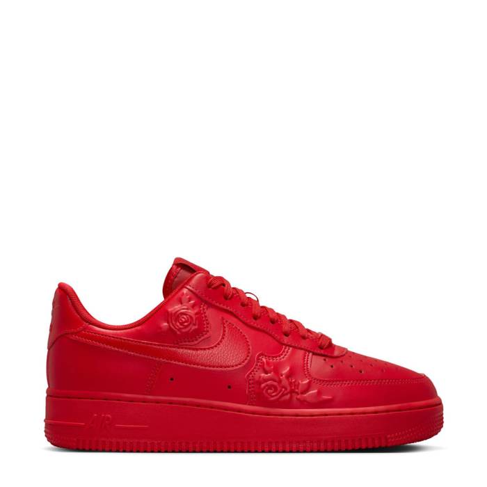 ナイキ Nike 【 Air Force 1 '07 Womens (Future Flora) University Red/University Red 】 レディース Red 赤・レッド
