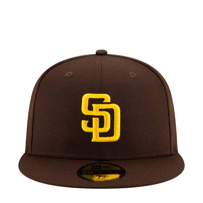ニューエラ New Era 【 Padres On Field 5950 Unisex Brown 】 パドレス Field フィールド ユニセックス 茶色 ブラウン|スニケス