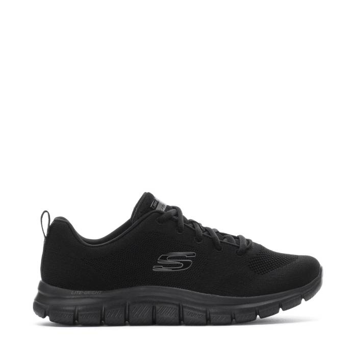 スケッチャーズ Skechers 【 Track Wide Womens Black/Black 】 トラック レディース 黒色 ブラック