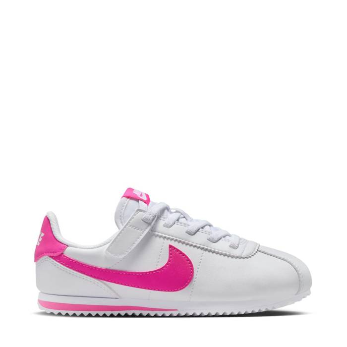 ナイキ Nike 【 Cortez Easyon Kids White/Laser Fuchsia 】 コルテッツ ジュニア キッズ 白色 ホワイト Laser レーザー