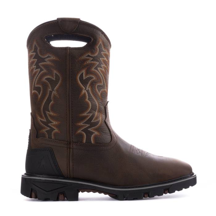 Eurostar 【 Tuffy Pro Wide Mens Dark Brown 】 労働者階級 メンズ 赤銅色 赤銅色