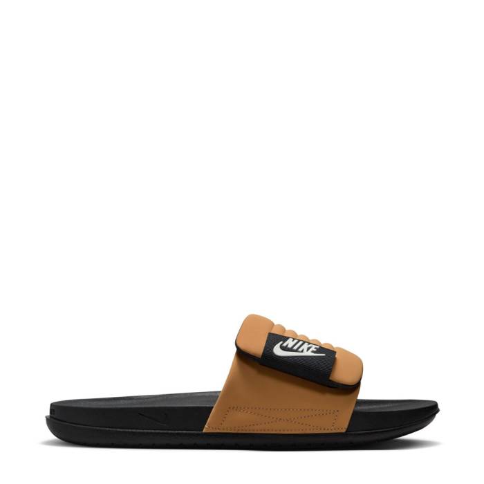ナイキ Nike 【 Offcourt Adjust Mens Flax/Sail/Black 】 メンズ 黒色 ブラック
