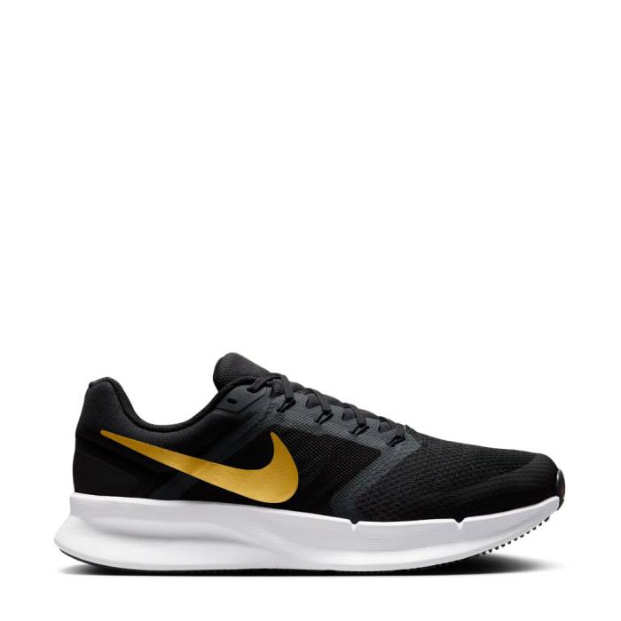 ナイキ Nike 【 Run Swift 3 Mens Black/Metallic Gold/Anthracite/White 】 ラン Swift メンズ 黒色 ブラック ゴールド 白色 ホワイト|スニケス