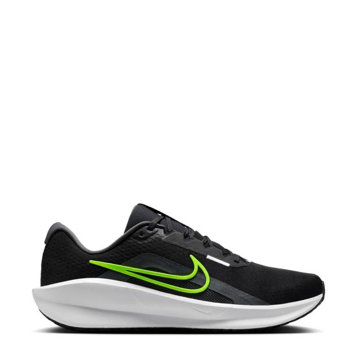 ナイキ Nike 【 Downshifter 13 Mens Black/Volt/Anthracite/White 】 13 サー青二才 メンズ 黒いこと 黒いこと 白いこと 白いこと
