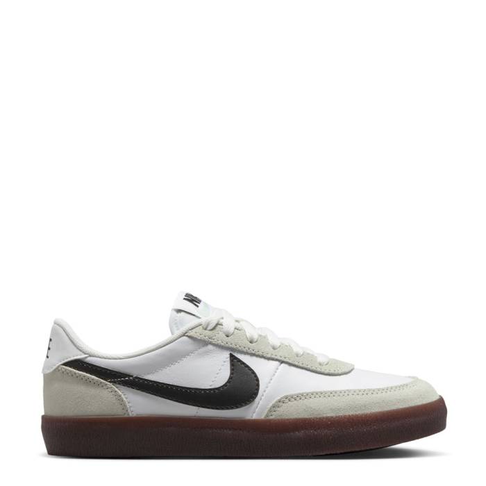 ナイキ Nike 【 Kill Shot 2 Youth White/Black/Light Silver/Gum 】 ジュニア キッズ 白色 ホワイト 黒色 ブラック Silver 銀色・シルバー｜スニケス