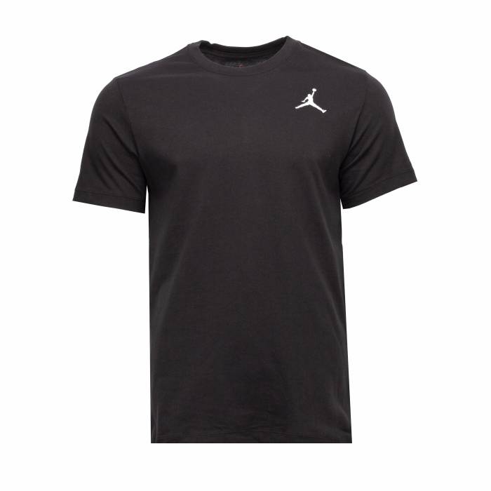 ナイキ ジョーダン Jordan 【 Embroidered Ss Crew Tee Mens Black 】 労働者の一団 プルオーバー メンズ 黒いこと 黒いこと