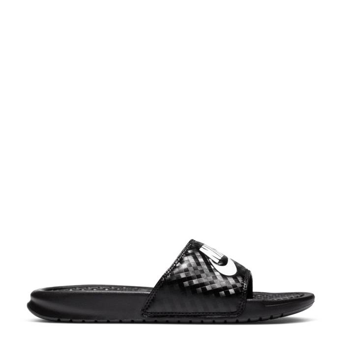 ナイキ Nike 【 Benassi Jdi Womens Black/White 】 ベナッシ　サンダル レディース 黒色 ブラック 白色 ホワイト