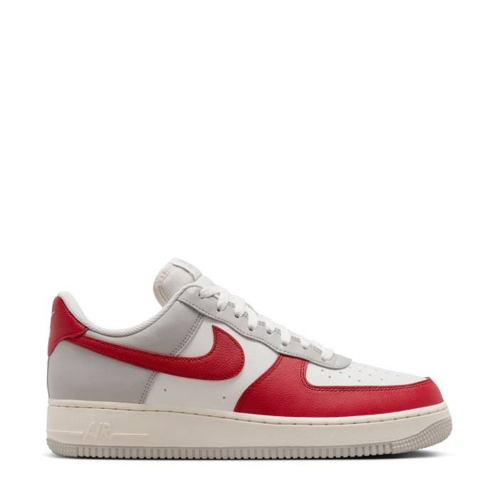 ナイキ Nike 【 Air Force 1 Low 07 Lv8 Mens Light Iron Ore/Gym Red/Pale Ivory/Phantom 】 メンズ Red 赤・レッド アイボリー