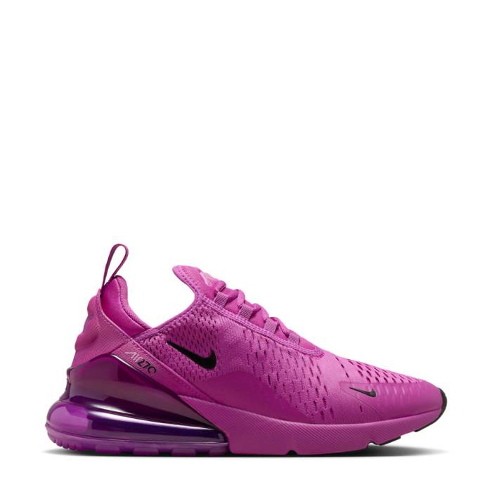 ナイキ Nike 【 Air Max 270 Womens Hot Fuchsia/Black/Beyond Pink 】 マックス レディース 黒いこと 黒いこと pink さくら色