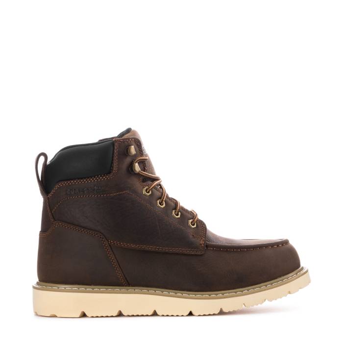 Eurostar 【 Theo Moc Toe Mens Dark Brown 】 メンズ 茶色 ブラウン|スニケス