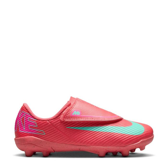 ナイキ Nike 【 Mercurial Vapor 16 Club Mg (V) Kids Ember Glow/Aurora Green 】 クラブ ジュニア キッズ green 緑・グリーン