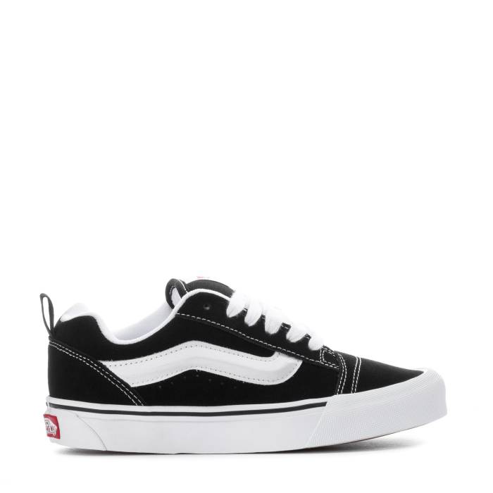 ヴァンズ Vans 【 Knu Skool Womens Black/True White 】 レディース 黒いこと 黒いこと 白いこと 白いこと