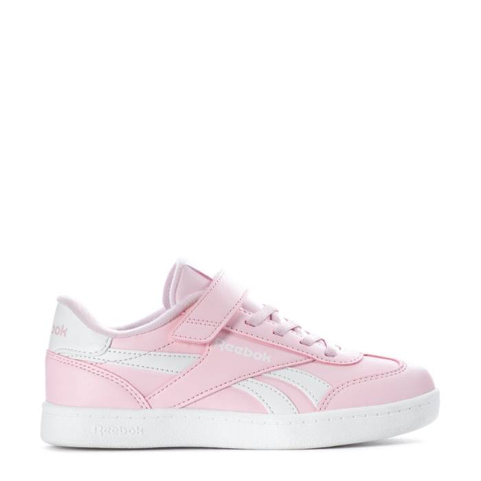 リーボック Reebok 【 Smash Edge Kids Frosted Berry/White 】 ジュニア キッズ 白色 ホワイト｜スニケス