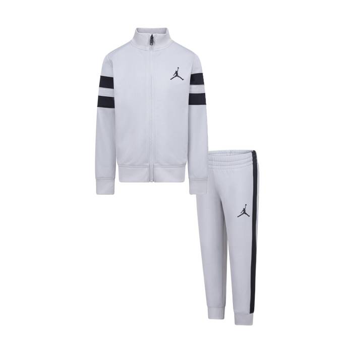 ナイキ ジョーダン Jordan 【 Jumpman Fly Tricot Set Kids Grey 】 Jumpman 飛び降りるマン お坊っちゃん キッズ 薄墨色 薄墨色