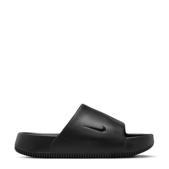 ナイキ Nike 【 Calm Slide Womens Black/Black 】 Slide サンダル レディース 黒いこと 黒いこと