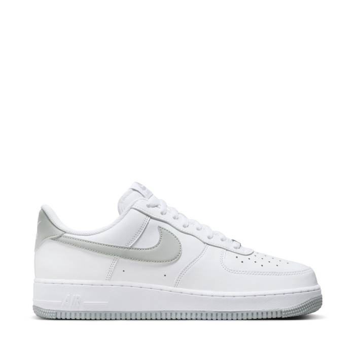 ナイキ Nike 【 Air Force 1 Low 07 Mens White/Lt Smoke Grey/White 】 メンズ 白色 ホワイト 灰色 グレー