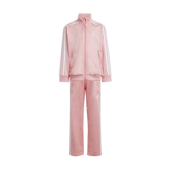 アディダス Adidas 【 Firebird Track Set Kids Semi Pink Spark 】 Firebird ファイヤーバード 貨物自動車 お坊っちゃん キッズ pink サクラ色