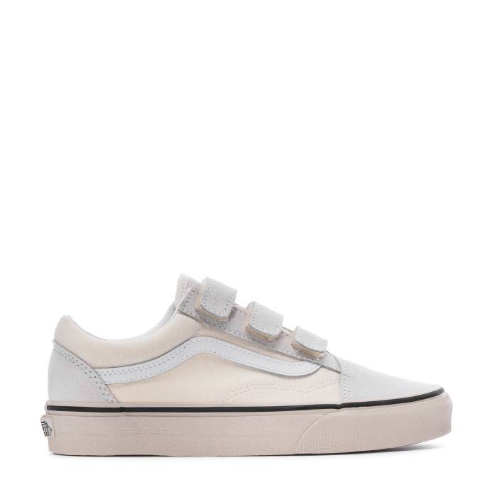 ヴァンズ Vans 【 Old Skool V Womens Marshmallow/Turtledove 】 レディース
