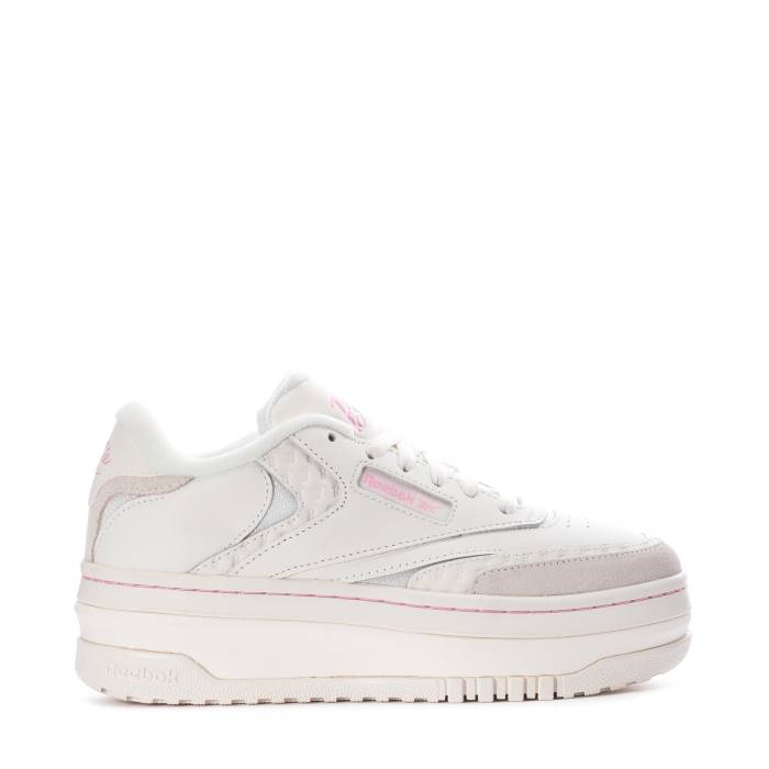リーボック Reebok 【 Club C Extra Womens (Barbie) White/Pink 】 野球クラブ レディース 白いこと 白いこと pink サクラ色