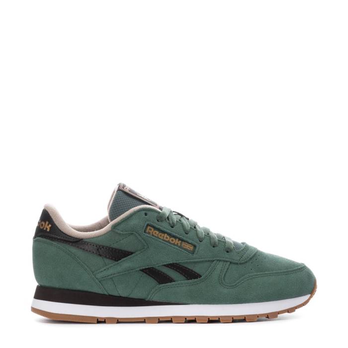 リーボック Reebok 【 Classic Leather Mens Escape Green/Dark Matter/Mushroom 】 クラシック レザー メンズ green 緑・グリーン