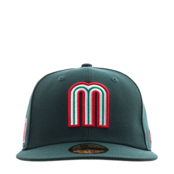ニューエラ New Era 【 Mexico "M" 5950 Unisex Green/Red "Mexico" Emb./Flag 】 メキシコ ユニセックス green 緑・グリーン Red 赤・レッド｜スニケス