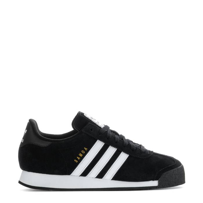 アディダス Adidas 【 Samoa Mens (Nubuck) Black/Black/White 】 Samoa サモア メンズ 黒色 ブラック 白色 ホワイト