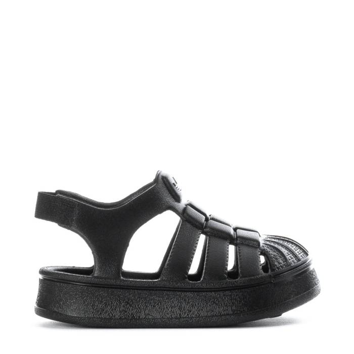 アディダス Adidas 【 Superstar Sandal Toddler Black/Black 】 Superstar スーパースター ベビー 黒色 ブラック