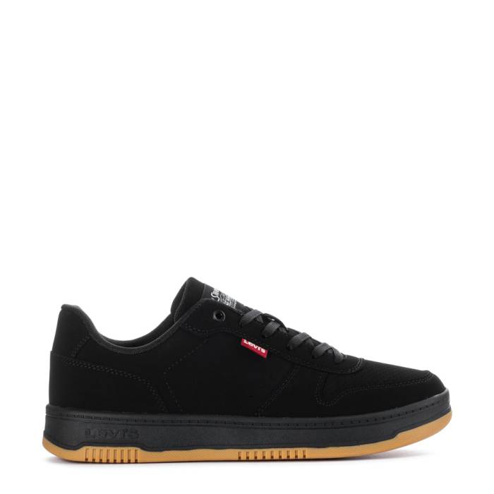 リーヴァイズジーンズ Levis 【 Drive Lo Mens (Nubuck) Black/Gum 】 メンズ 黒いこと 黒いこと