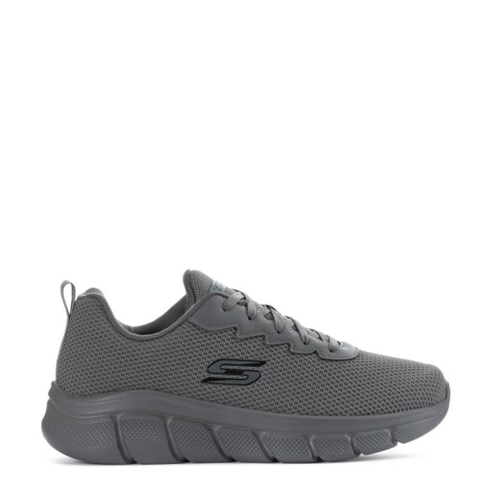 スケッチャーズ Skechers 【 Bobs B Flex Chill Edge Mens Dark Grey 】 ボブズ メンズ 灰色 グレー