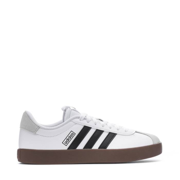 アディダス Adidas 【 Vl Court 3.0 Womens White/Black/Grey 】 厚地の外套 レディース 白いこと 白いこと 黒いこと 黒いこと 薄墨色 薄墨色
