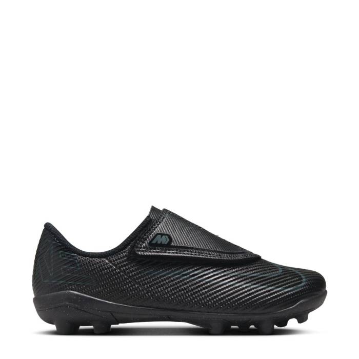 ナイキ Nike 【 Mercurial Vapor 16 Club Mg (V) Kids Black/Black/Deep Jungle 】 クラブ ジュニア キッズ 黒色 ブラック ディープ