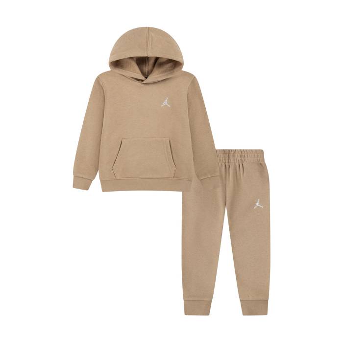 ナイキ ジョーダン Jordan 【 Brooklyn Fleece Po Hoody Set Toddler Hemp 】 ブルックリン フリース フーディー パーカー ベビー