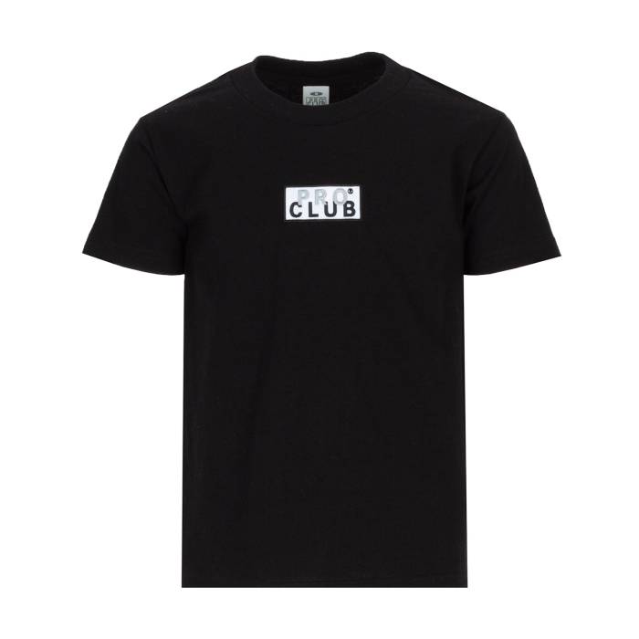 Pro Club 【 Box Logo Tee Youth Black 】 ボックス ロゴ Tシャツ ジュニア キッズ 黒色 ブラック