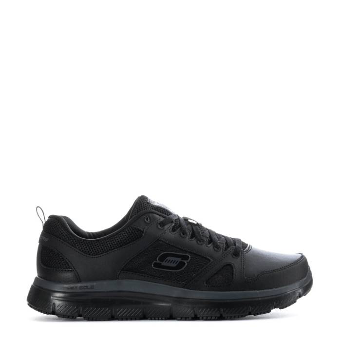 スケッチャーズ Skechers 【 Relaxed Fit Flex Advantage Sr Mens Black 】 メンズ 黒いこと 黒いこと