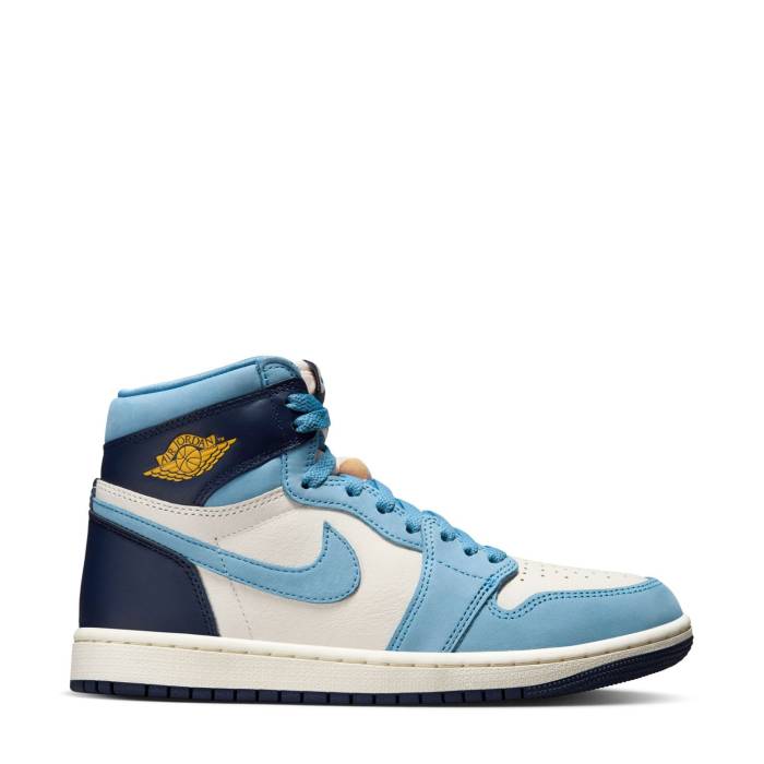 ナイキ ジョーダン Jordan 【 Retro 1 High Og Womens University Blue/University Gold/Sail 】 レトロ 御機嫌 レディース 青み 青色 ゴールド