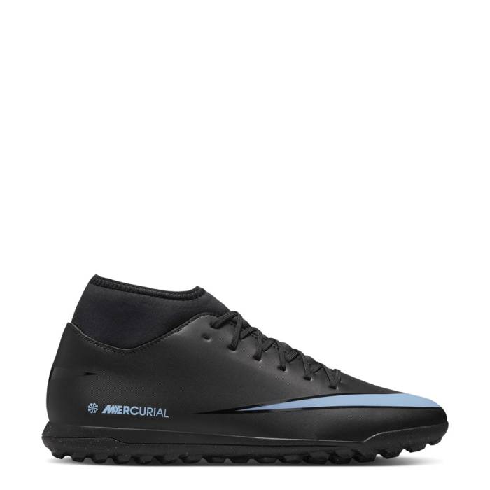 ナイキ Nike 【 Mercurial Superfly 10 Club Tf Mens Black/Ice Blue 】 クラブ メンズ 黒色 ブラック 青色 ブルー
