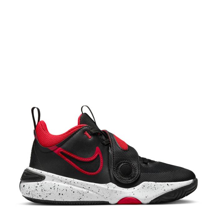 ナイキ Nike 【 Team Hustle D 11 Youth Black/University Red/White 】 Team チーム ジュニア キッズ 黒色 ブラック Red 赤・レッド 白色 ホワイト