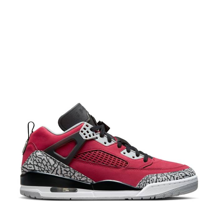ナイキ ジョーダン Jordan 【 Spizike Low Mens Gym Red/Black/Wolf Grey/Cool Grey 】 メンズ Red 赤・レッド 黒色 ブラック 灰色 グレー クール